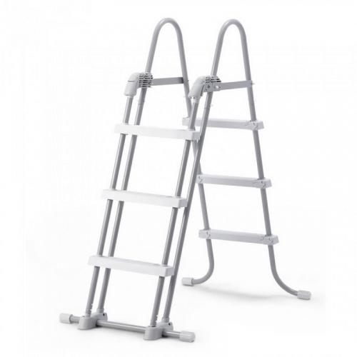 Бассейн каркасный прямоугольный (488х244х107см)+насос-фильтр,лестница,тент,подстилка 1 шт/упак 26792 - фото 3